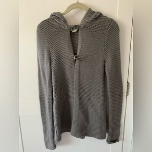 Crazy 8 gray sweater cardigan